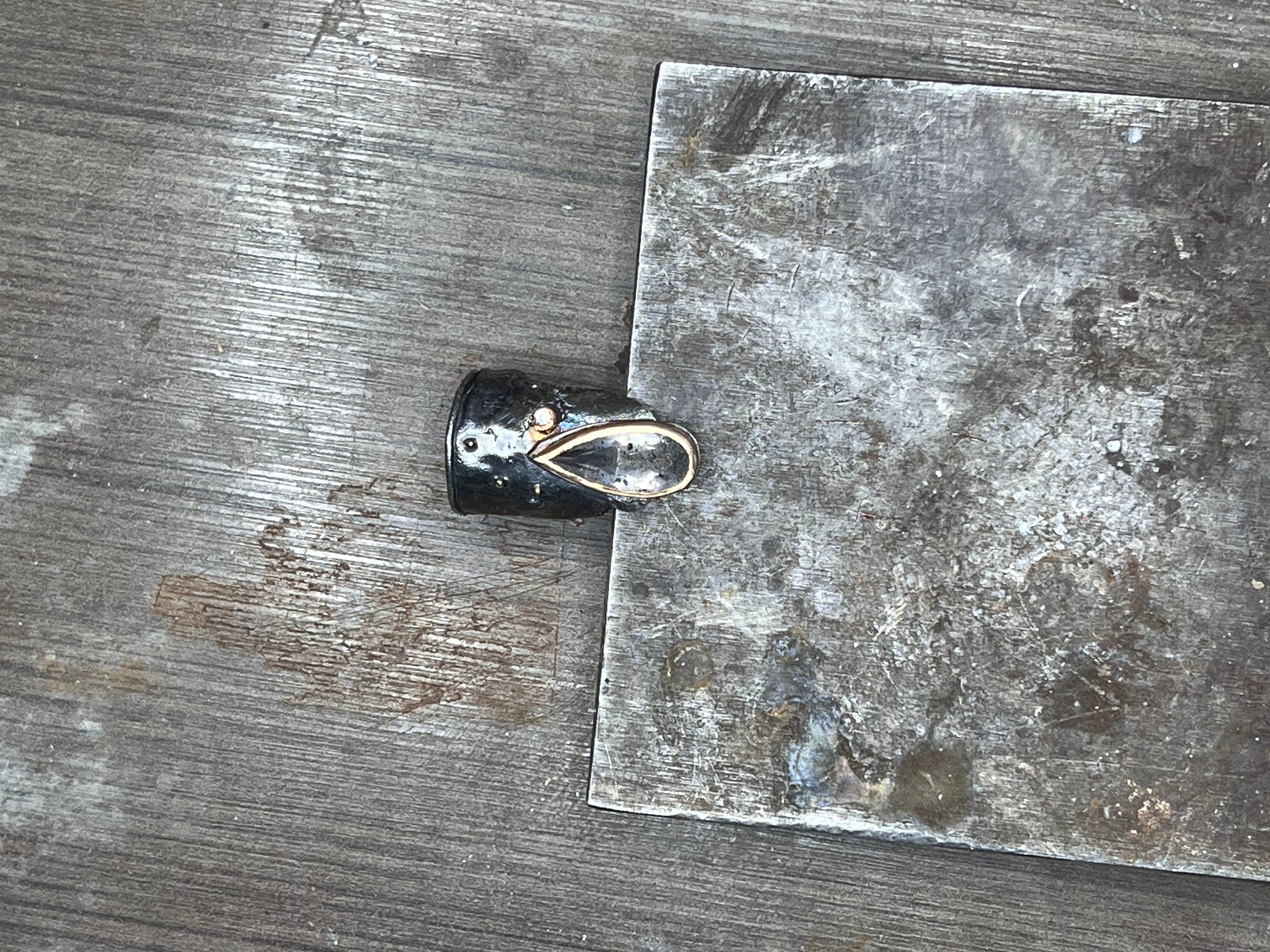 RUTILATED Quartz & Diamonds in 14 Karat Gold and Sterling Silver