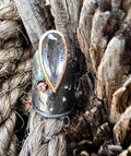 RUTILATED Quartz & Diamonds in 14 Karat Gold and Sterling Silver