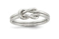 Sterling Silver Love Knot Ring