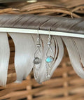 A Class at the Long Beach Island Arts & Sciences Foundation:  Gemstone and Chain Dangle Earrings in Sterling Silver