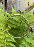 Chunky 14k gold-filled Bangle Bracelet